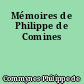 Mémoires de Philippe de Comines