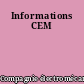 Informations CEM