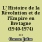 L' Histoire de la Révolution et de l'Empire en Bretagne (1940-1974) : Bibliographie