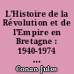 L'Histoire de la Révolution et de l'Empire en Bretagne : 1940-1974 : [bibliographie]