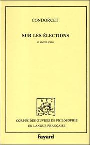Sur les élections : et autres textes