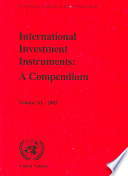 International investment instruments : a compendium : 11