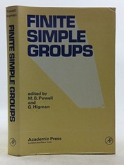 Finite simple groups : proceedings of an instructional conference organized by the London Mathematical Society (a NATO Advanced Study Institute)