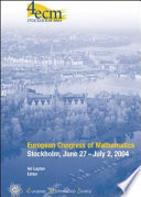 European congress of mathematics, Stockholm, June 27-July 2, 2004