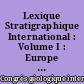 Lexique Stratigraphique International : Volume I : Europe : Fascicule 4 : France, Belgique, Pays-Bas, Luxembourg : Fascicule 4 aIV : Lias