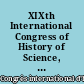 XIXth International Congress of History of Science, Zaragoza, 22-29 August 1993 : Cronache