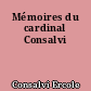 Mémoires du cardinal Consalvi