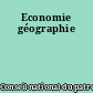 Economie géographie