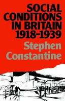 Social conditions in Britain, 1918-1939