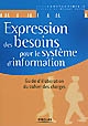 Expression des besoins pour le système d'information : guide d'élaboration du cahier des charges