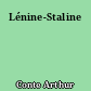 Lénine-Staline