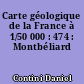 Carte géologique de la France à 1/50 000 : 474 : Montbéliard