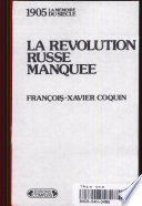 La Révolution russe manquée : 1905