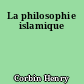 La philosophie islamique
