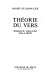 Théorie du vers : Rimbaud, Verlaine, Mallarmé