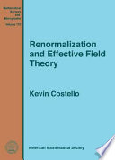 Renormalization and effective field theory