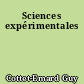 Sciences expérimentales