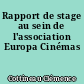 Rapport de stage au sein de l'association Europa Cinémas