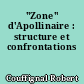 "Zone" d'Apollinaire : structure et confrontations