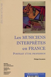 Les musiciens interprètes en France : portrait d une profession