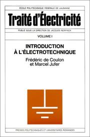 Introduction à l'électrotechnique