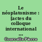 Le néoplatonisme : [actes du colloque international organisé à] Royaumont 9-13 juin 1969