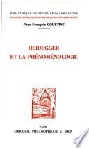 Heidegger et la phénoménologie
