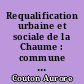 Requalification urbaine et sociale de la Chaume : commune des Sables d'Olonne