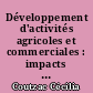 Développement d'activités agricoles et commerciales : impacts sur la création, la vie et la transmission des entreprises