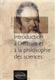 Introduction à l'histoire et à la philosophie des sciences