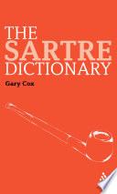 The Sartre dictionary