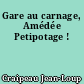 Gare au carnage, Amédée Petipotage !