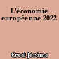 L'économie européenne 2022