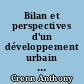 Bilan et perspectives d'un développement urbain autour des stations de l'axe ferroviaire Nantes Saint-Nazaire Le Croisic