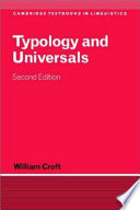 Typology and universals