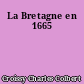 La Bretagne en 1665