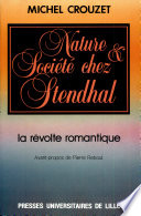 Nature et société chez Stendhal : la révolte romantique