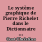 Le système graphique de Pierre Richelet dans le Dictionnaire françois : 1680