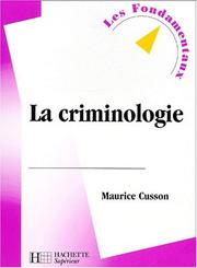La criminologie