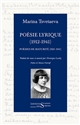 Poésie lyrique (1912-1941) : 2 : Poèmes de maturité (1921-1941) : Tsvetaeva en français
