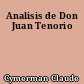 Analisis de Don Juan Tenorio