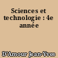 Sciences et technologie : 4e année
