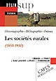 Les sociétés rurales, 1830-1930