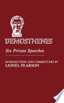Six private speeches