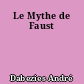 Le Mythe de Faust