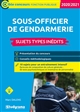 Sujets-types inédits concours externe de sous-officier de gendarmerie