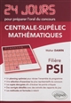 Mathématiques : concours Centrale-Supélec filière PSI