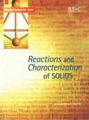 Reactions and Characterization of Solids