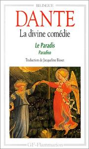 La divine comédie : Le paradis : texte original
