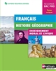 Français, histoire, géographie, enseignement moral et civique : seconde Bac Pro : tome unique